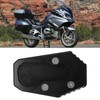 Foot Side Stand Extension Pad Plate, Convenient Durable Motorcycle Kickstand