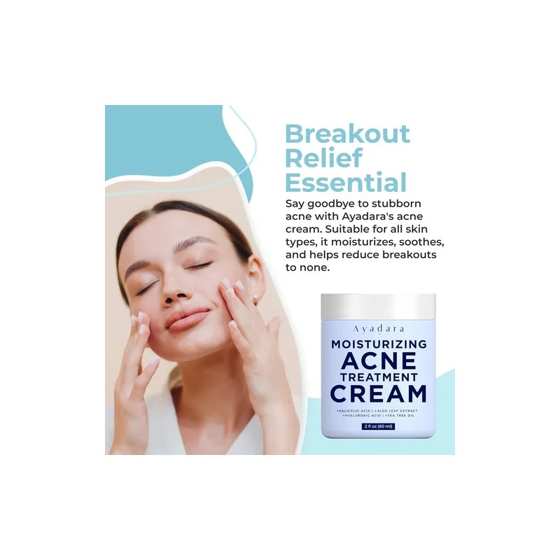 Crema Hidratante Para El Tratamiento Del Acné, Hidratante Fa