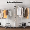 HOKEEPER Clothes Rack with Cover Clothing Racks for Hanging Clothes