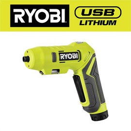 Ryobi NEW Portable USB Ryobi Lithium-Ion Dual LED Screwdriver Kit Cordless Power