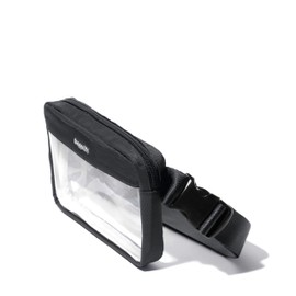 Baggallini Clear Stadium Belt Bag Fanny Pack - Clear Crossbody Belt Bag Stadium Approved - Clear Stadium Bag Purse