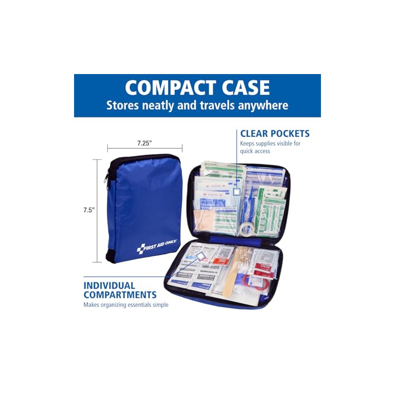 298-Piece All-Purpose Emergency First Aid Kit for Home & Travel