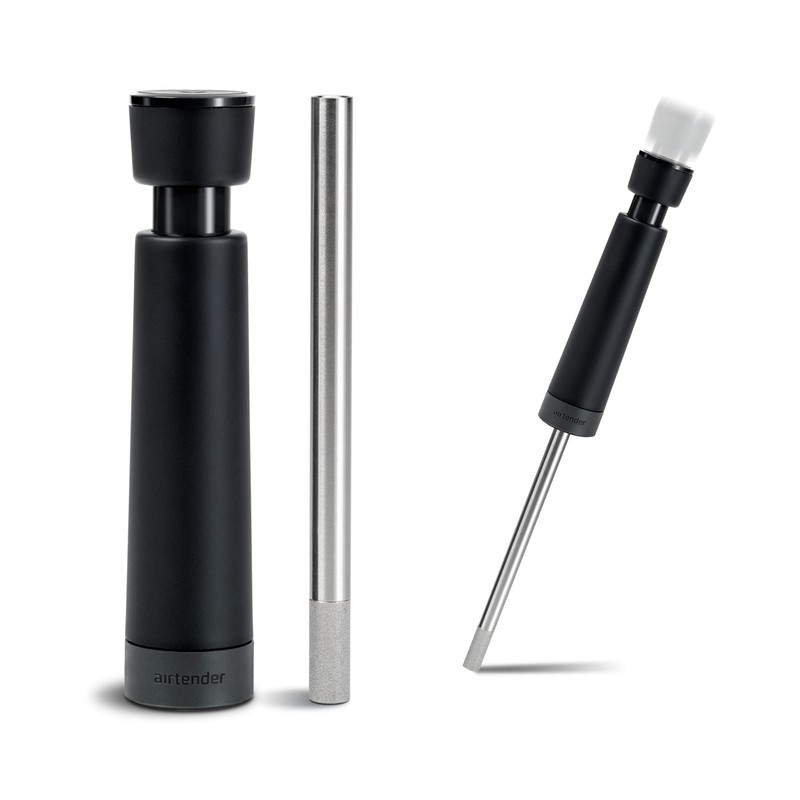 Airtender Stainless Steel Wine Aerator - Decanter - More Flavour