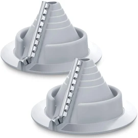 Pushglossy 2 Packs Round Base Pipe Flashing Boot Flexible Roofing Pipe Flashing EPDM Roof Vent Boot Rubber Roof Boot Suitable for OD Pipe Size 3/4" - 2-3/4"