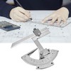 Universal Carbon Steel Vernier Bevel Protractor 0-320°, Precision Angle Measuring