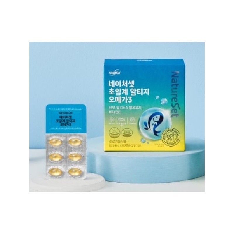 Nature Set Supercritical Altige Omega 3 60p 2 60 capsules