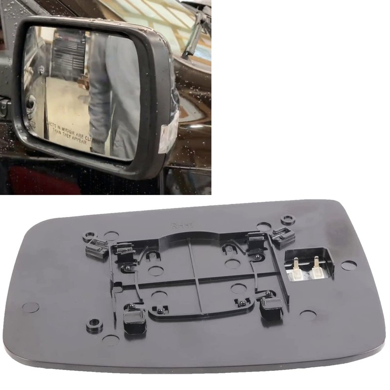 Ram Passenger Right Side Heated Mirror Glass Compatible with 2009-2018