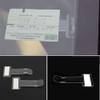 2 x Parking Permit Holder Clip Note Holder Parking Permit