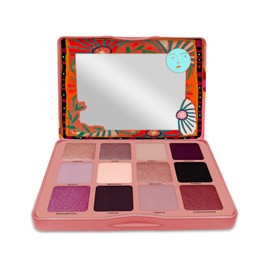 Yuya - Set de 12 tonos de sombras para ojos de larga duración y gran pigmentación,ideal para tooda ocasión, Destino, 24g