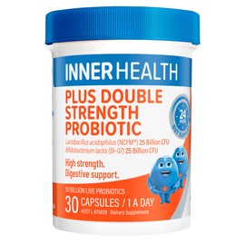 Inner Health Plus Double Strength Probiotic 30 Capsules