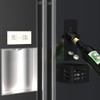 weallbuy Magnetic Bottle Opener with Cap Catcher,Removable Wall Mounted Beer