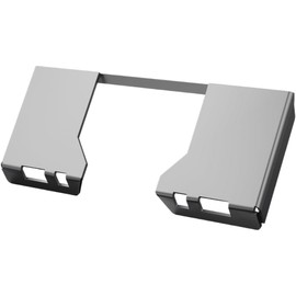 Hipicute 3/8" Skid Steer Attachment Plate, Quick Tach Cut Out Mount Plate, 7000 LBS Heavy Duty Quick Attachment Loader Plate, Compatible with Kubota, Bobcat Skid Steers & Tractors