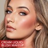 HANDAIYAN Liquid Blush, Blush Liquid Matte Natural, Cream Blush Long-Lasting,