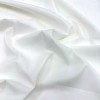 Unbranded Ivory Broadcloth Poly Cotton Fabric by The Yard