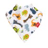 Nuby 2-pk Dribble Catcher Bandana bibs, Super Absorbent Drool Bib