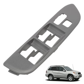 Orrdary Door Armrest Panel Trim Window Switch Bezel Cover for RAV4 2001-2005 Front Driver Side 7423242080B0 Gray