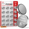 PKNOVA CR2450 3V Lithium Battery, 20 Pack, 3V Button Cell