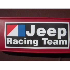 AMC Jeep Racing Team NOS bumper sticker CJ5 CJ7 Wagoneer J10 J20
