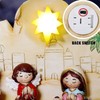 Colorful Nativity Scene Figurine Set Cute Animals Rugged Lightweight Reliable