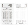 AT-A-GLANCE Financial Daily Desk Calendar 2016 Refill, 12 Months, 3.5
