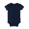KYTE BABY Short Sleeve Unisex Baby Bodysuits, Rayon Made From