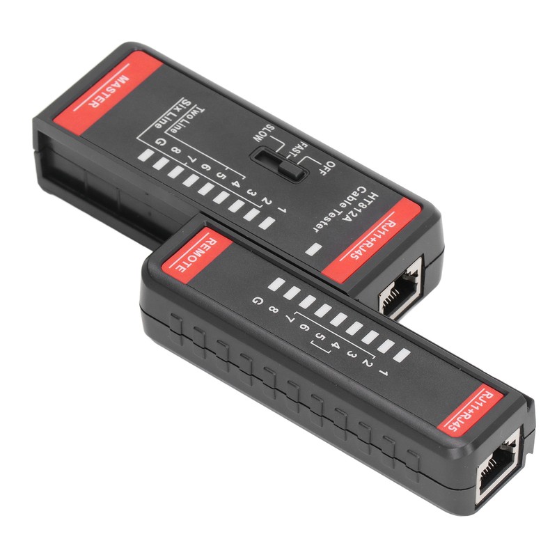 Network Cable Tester RJ11 RJ45 Phone Line Wire Test Tool