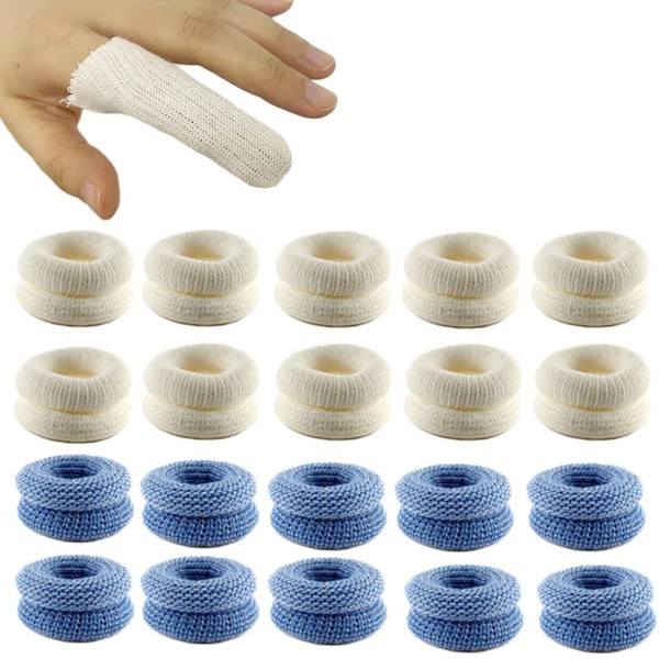 EDWERD Tubular Finger Bandage Roll - Elastic Fingertips Sleeves Protector