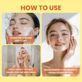 Whipped Beef Tallow Moisturiser for Face, Skin & Body Care, 100% Natural Grass-Fed Goods Beef Tallow Balm - 60g