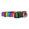 Native Pup Reflective Dog Collars (Large, Rainbow)