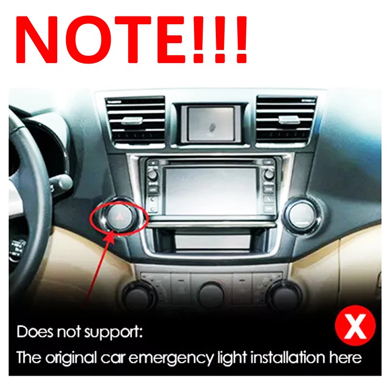 ESSGOO 10" Apple Carplay For 2008-2013 Toyota Highlander Android14 Car
