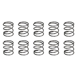 DTGN 1.2x18x20mm(DxODxL) Compression Spring - 10Pack - Good for Machinery - Spring Steel Extension Spring - Black