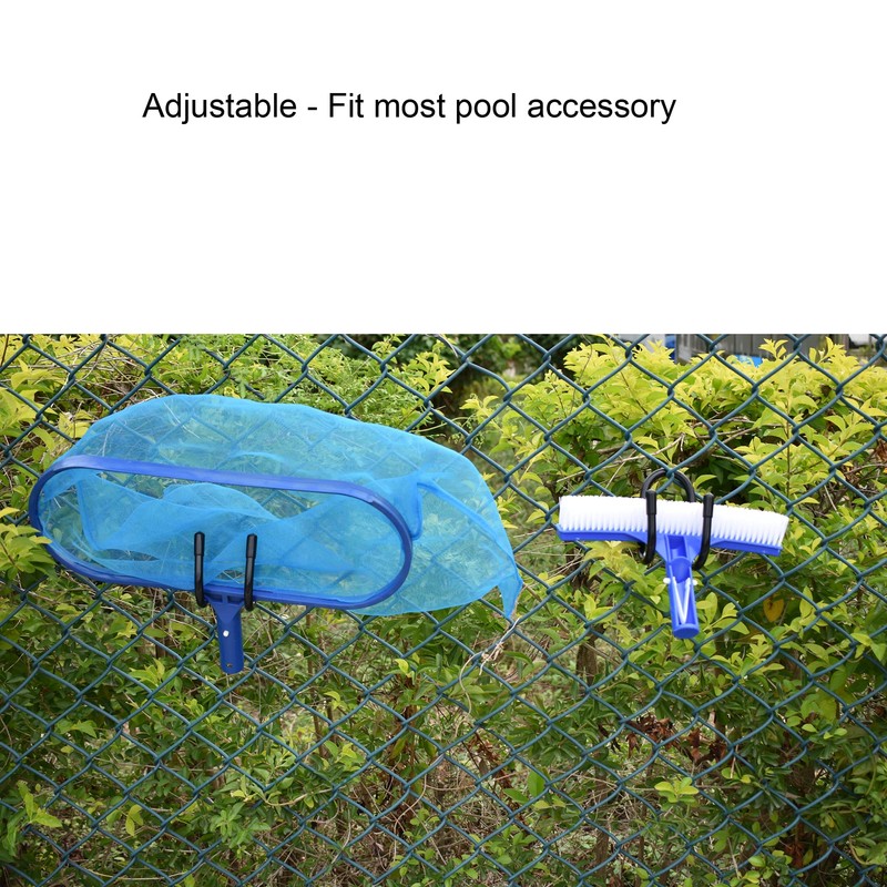 YYST Pool Tool Organizer Holder Pool Cleaning Accessory Organizer Holder