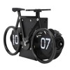 Vintage Flip Desk Clock Bike Shape Retro Mechanical Battery Powered