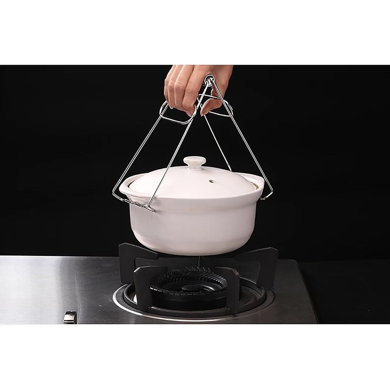 Stainless Steel Hot Plate Bowl Gripper Hot Dish Gripper Clip