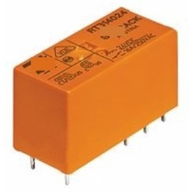 5Pcs Power Relay RT114005 5VDC RT114012 12VDC RT114024 24VDC 5PIN 12A 250VAC 24V 12V 5V (Size : RT114005 12VDC)