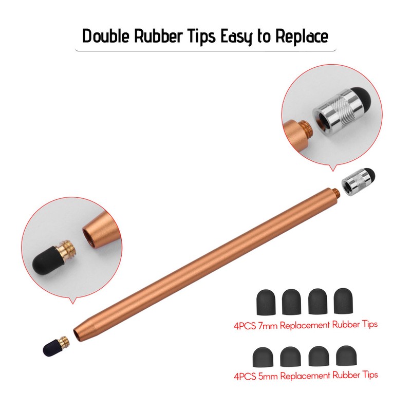 2 in 1 Universal Touchscreen Stylus Pen for All Touchscreen