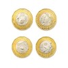 Genérico Set de 4 Distintas Medallas Conmemorativas Mexico 20 Pesos