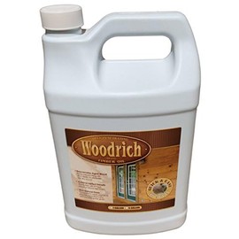 Timber Oil Deep Penetrating Stain for Decks, Fences, Siding, and Log Cabins - 1 Gallon, 6 Colors - Woodrich - Covers up to 150 Sq Ft - Easy to Use (Signature Brown)