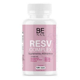 Suplemento Cápsula Benat Suplementos Semilla Uva Resv Complex 500mg