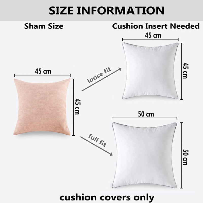 Home Brilliant Blue Cushion Cover Solid Striped Velvet Cushion Covers