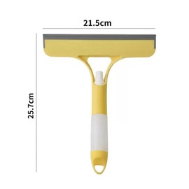 水切りワイパー バスルーム 窓掃除 スクィージー 浴室の水アカ カビ防止 スプレーポットハンドル 鏡や壁などの掃除に