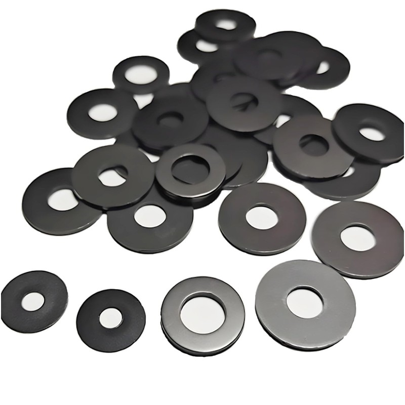 Smartsails 140 Pieces 7 Size Black Flat Rubber Gasket Assortment