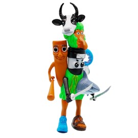 CPRNQY Brainrot Figures, Italian Brain Red Hybrid Figure, Funny 3D Collectible Figure for Decoration and Collectors, Unique Design for Office and Shelf, Fans