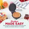 DASH Mini Maker for Individual Waffles, Hash Browns, Keto Chaffles
