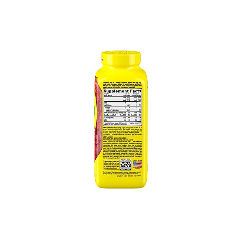 L'il Critter Kids' Immune C Plus Zinc and Vitamin D