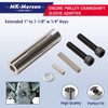 Engine Pulley Crank Shaft Sleeve Adapter Extended 1" to 1