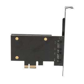 PCIe Network Card 2.5Gbps Dual Port Gold Plated Pin Aluminium Alloy Gigabit Ethernet Card for Server Desktop Gaming