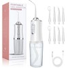 RONSXY Irrigador Bucal, Hilo Dental de Agua Inalámbrico con 8