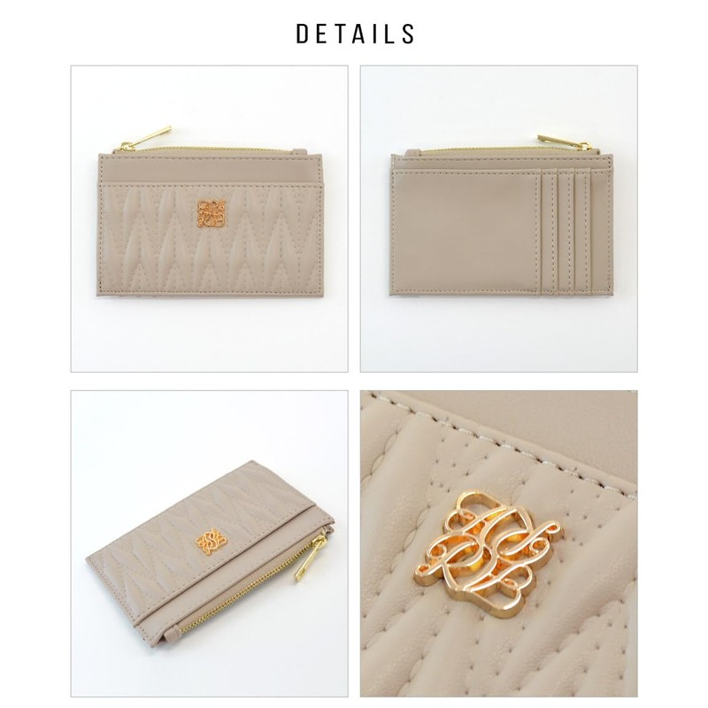 Alto Rose Fragment Case, IC Card, Quilting, Pass Case, Beautiful,