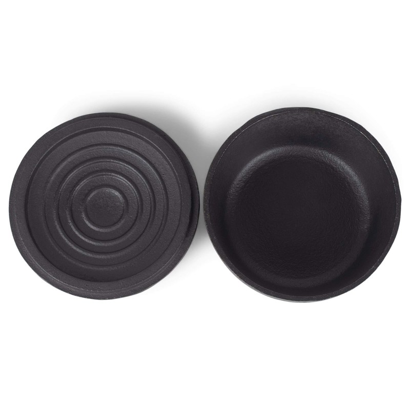 47th & Main Durable Black Cast Iron Bowl, Small, Pot